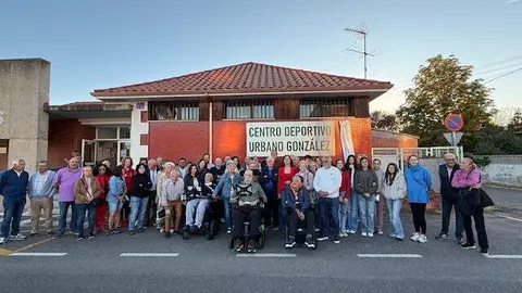 El centro de ocio de Trobajo del Camino (León) lleva ya el nombre de Urbano González. Foto: Ayto. San Andrés