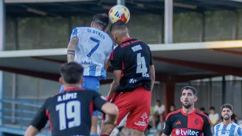 La Ponferradina se llevó la victoria de Talavera por la mínima con gol de Xemi. Foto: Talavera