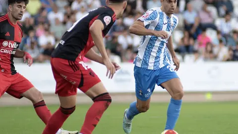 La Ponferradina se llevó la victoria de Talavera por la mínima con gol de Xemi. Foto: Talavera