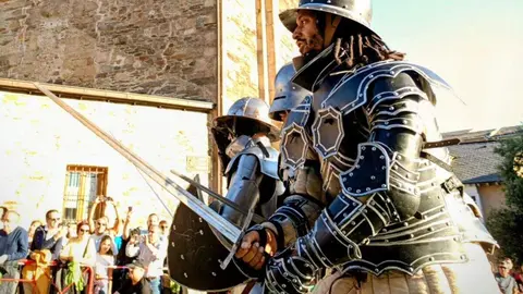 Ponferrada revivió este sábado las Revueltas Irmandiñas con una espectacular recreación histórica. Foto: Ayto. Ponferrada