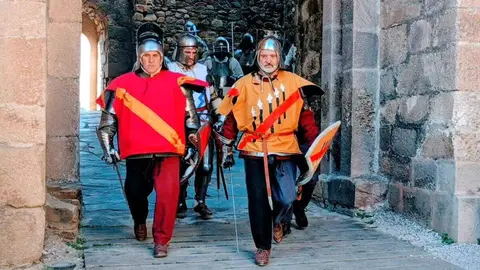 Ponferrada revivió este sábado las Revueltas Irmandiñas con una espectacular recreación histórica. Foto: Ayto. Ponferrada