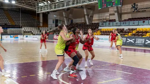 El Mipelletymás B.F. León firma una gran remontada en el Palacio y se impone a un combativo Robles Lleida en un partido intenso. Foto: Raúl Quijada