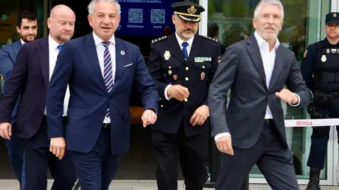 La vicepresidenta tercera del Gobierno y ministra para la Transición Ecológica y el Reto Demográfico, Sara Aagesen Muñoz, abre la Convención por un Pacto de Estado frente a la Emergencia Climática que se celebra en Ponferrada, acompañada por la ministra de Ciencia, Innovación y Universidades, Diana Morant; el ministro de Agricultura, Pesca y Alimentación, Luis Planas; el ministro del Interior, Fernando Grande Marlaska y el delegado del Gobierno, Nicanor Sen, entre otras autoridades. Reportaje gráfico: Campillo