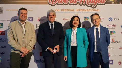 Acto de presentación del Festival Internacional León Vive la Magia 2025. Foto: Campillo.