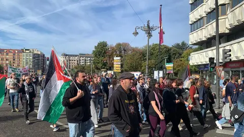 Manifestación en León en 15-O contra la 