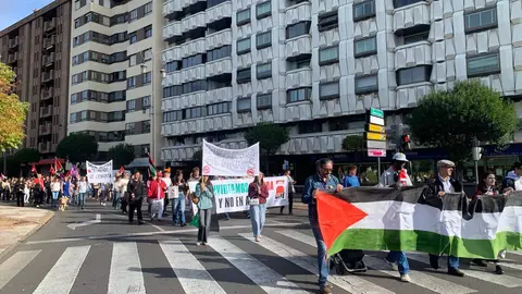 Manifestación en León en 15-O contra la 