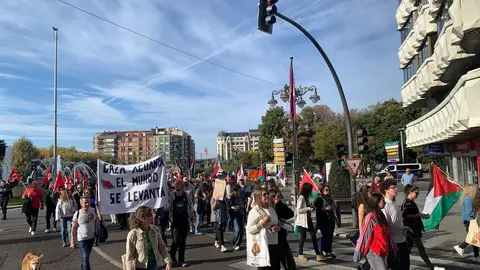 Manifestación en León en 15-O contra la 