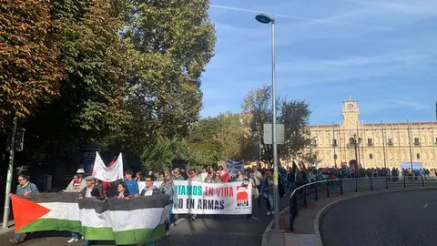Manifestación en León en 15-O contra la 