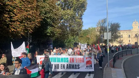 Manifestación en León en 15-O contra la 