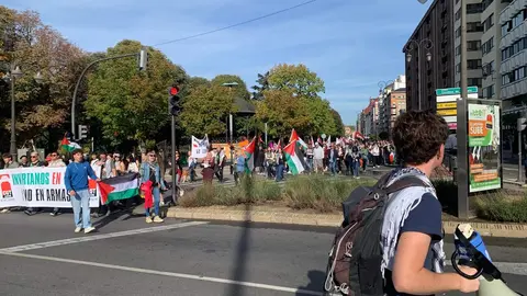 Manifestación en León en 15-O contra la 