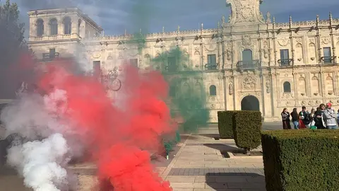 Manifestación en León en 15-O contra la 