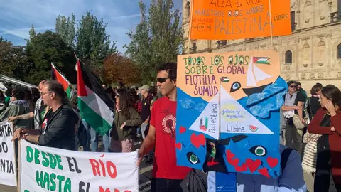 Manifestación en León en 15-O contra la 