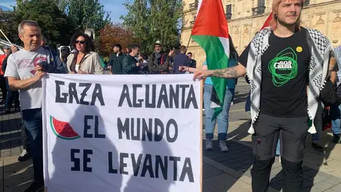 Manifestación en León en 15-O contra la 