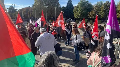Manifestación en León en 15-O contra la 