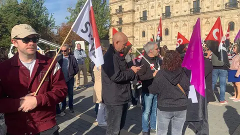 Manifestación en León en 15-O contra la 