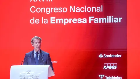 El Congreso Nacional de la Empresa Familiar reúne en Burgos a Felipe VI, Mañueco y Feijóo en una cita donde se reivindicó el papel del emprendimiento familiar, el rigor fiscal y la innovación como motores del crecimiento económico