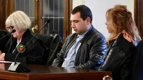 La Audiencia Provincial de León acoge la primera sesión del juicio contra A.R.T.S., al que se le acusa de los delitos de asesinato y amenazas en el ámbito familiar por presuntamente haber matado a su madre durante la navidad de 2022. Foto: Campillo