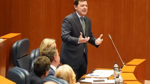 Primera sesión del pleno de las Cortes de Castilla y León, que comienza con las preguntas de control al Ejecutivo. Fotos: Leticia Pérez
