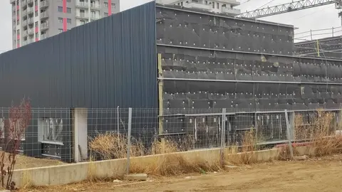Las obras del nuevo Conservatorio de Música en La Palomera avanzan con la previsión de abrir en el curso 26/27. Foto: MAG