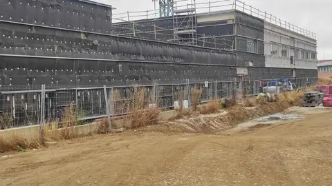 Las obras del nuevo Conservatorio de Música en La Palomera avanzan con la previsión de abrir en el curso 26/27. Foto: MAG