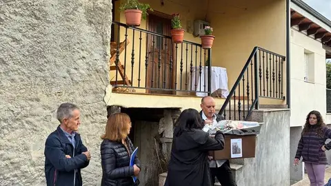 Funeral por Jesús Guerrero, este sábado en Horta, Corullón. Foto: ARMH