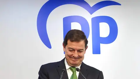 El presidente del Partido Popular de Castilla y León, Alfonso Fernández Mañueco, clausura la Junta Directiva Autonómica. Fotos: Miriam Chacón