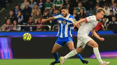 La Cultural paga muy caro dos errores ante el Deportivo. El equipo de Ziganda paga muy caro sus errores ante un rival de entidad.