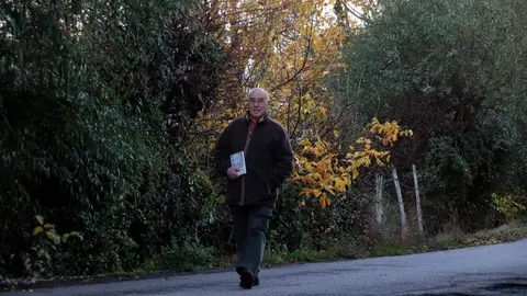 El escritor José Luis Puerto, en León. Foto: Peio García