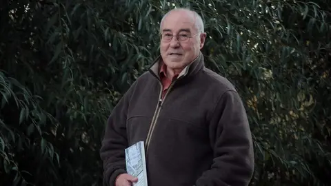 El escritor José Luis Puerto, en León. Foto: Peio García