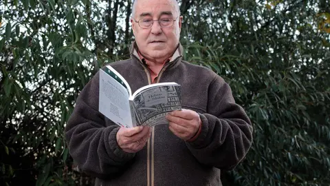 El escritor José Luis Puerto, en León. Foto: Peio García