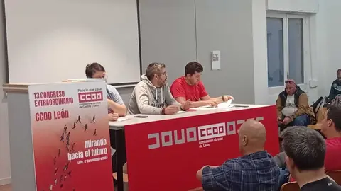 Los trabajadores del sector del metal ratifican en sus asambleas el acuerdo alcanzado en la negociación del convenio colectivo de León. Foto: CCOO.