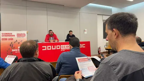 Los trabajadores del sector del metal ratifican en sus asambleas el acuerdo alcanzado en la negociación del convenio colectivo de León. Foto: CCOO.