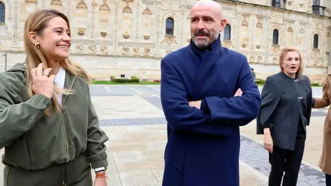 El vicesecretario nacional de Educación e Igualdad del Partido Popular, Jaime de los Santos, visita León junto a la diputada leonesa Silvia Franco y la senadora Asunción Mayo. Foto: Campillo.