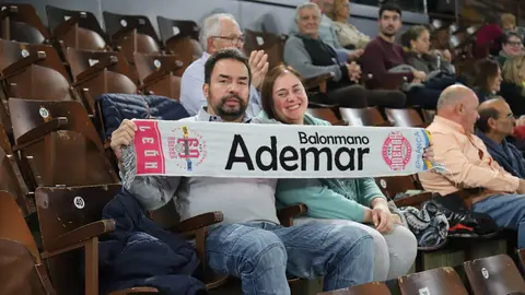 El Abanca Ademar afronta un duelo clave en la Liga Europea ante el Partizán de Belgrado, un duelo de poder a poder con el aliento de la grada del Palacio. Foto: Isaac Llamazares