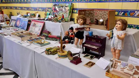 Acto de presentación y apertura al público de la exposición benéfica ‘El juguete español. Un siglo de historia. 1880-1980’. Foto: Campillo