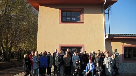 El alcalde de León, José Antonio Diez, presenta las actividades del Coto Escolar a los directores de los colegios de la ciudad. Foto: Peio García.