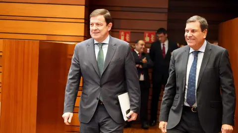 Votación del debate de totalidad del Proyecto de Ley de Presupuestos Generales de la Comunidad de Castilla y León para 2026. Fotos: Leticia Pérez