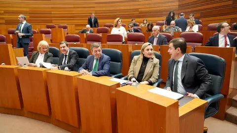 Votación del debate de totalidad del Proyecto de Ley de Presupuestos Generales de la Comunidad de Castilla y León para 2026. Fotos: Leticia Pérez