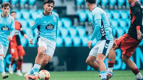 La Ponferradina disputa un duelo frenético ante el Celta. Encuentro de poder a poder en el que los bercianos no han aprovechado sus ocasiones.