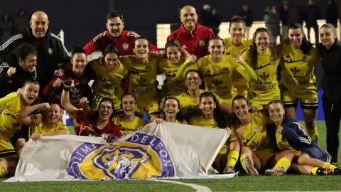 El conjunto leonés se mostró sólido y efectivo en Abegondo, llevándose un triunfo de gran mérito. Foto: Olímpico de León ULE.