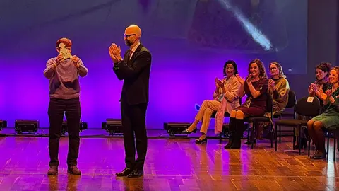 El delegado del Gobierno en Castilla y León, Nicanor Sen, preside el acto de entrega de los Reconocimientos Meninas 2025.