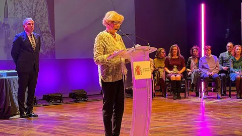 El delegado del Gobierno en Castilla y León, Nicanor Sen, preside el acto de entrega de los Reconocimientos Meninas 2025.