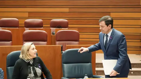 Primera jornada del pleno en las Cortes de Castilla y León. Fotos: Rubén Cacho