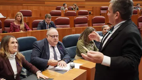 Primera jornada del pleno en las Cortes de Castilla y León. Fotos: Rubén Cacho
