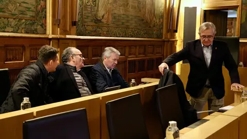 La Diputación de León celebra un pleno extraordinario para la aprobación inicial del presupuesto general para el próximo ejercicio. Fotos: Campillo