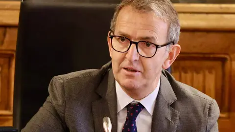 La Diputación de León celebra un pleno extraordinario para la aprobación inicial del presupuesto general para el próximo ejercicio. Fotos: Campillo