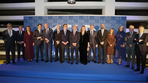 La Federación Leonesa de Empresarios celebra el 33 Día de la Empresa con un acto al que asiste el presidente de la Confederación Española de Organizaciones Empresariales, Antonio Garamendi, y en que se entregarán el galardón al Empresario del Año 2025 y otras distinciones. Foto: Campillo.