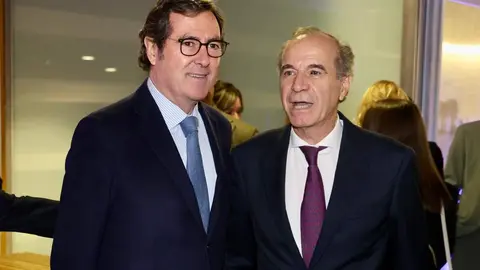 La Federación Leonesa de Empresarios celebra el 33 Día de la Empresa con un acto al que asiste el presidente de la Confederación Española de Organizaciones Empresariales, Antonio Garamendi, y en que se entregarán el galardón al Empresario del Año 2025 y otras distinciones. Foto: Campillo.