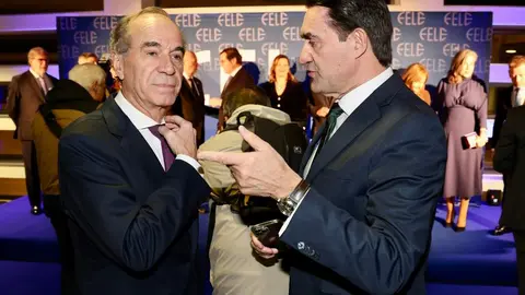 La Federación Leonesa de Empresarios celebra el 33 Día de la Empresa con un acto al que asiste el presidente de la Confederación Española de Organizaciones Empresariales, Antonio Garamendi, y en que se entregarán el galardón al Empresario del Año 2025 y otras distinciones. Foto: Campillo.