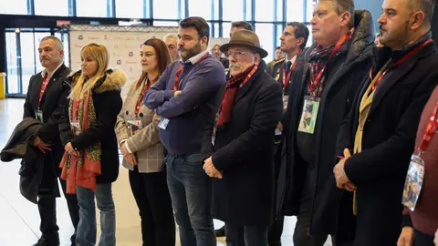 El alcalde de León, José Antonio Diez, preside la inauguración de la 35 edición de Expojoven. Foto: Campillo.